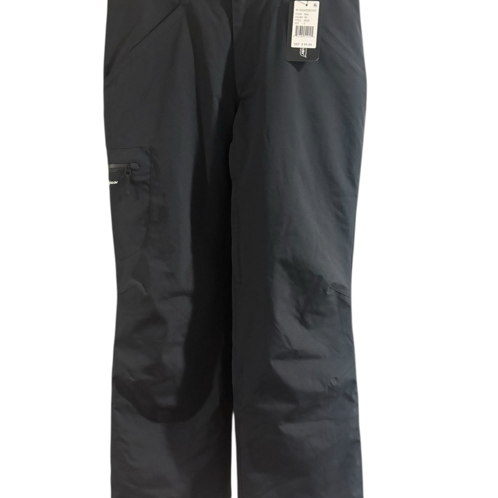 Outdoor Gear Avalanche Snow Pants Men’s Small Black Waterproof Insulated NWT